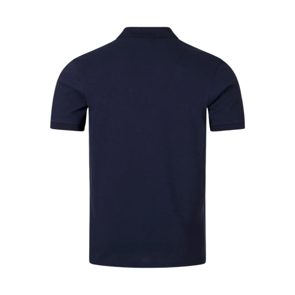 Paul Smith Reg Fit SS Polo Shirt Zebra - Navy