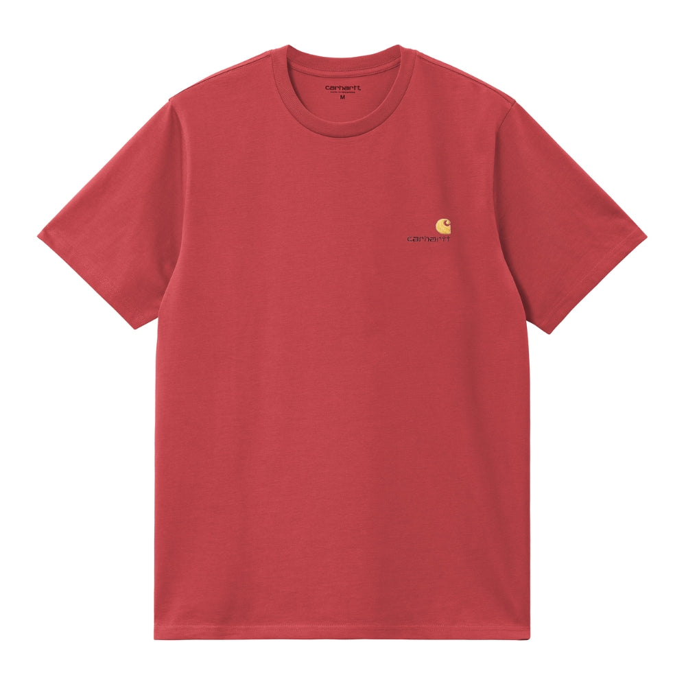 S/S American Script T-Shirt - Tuscany