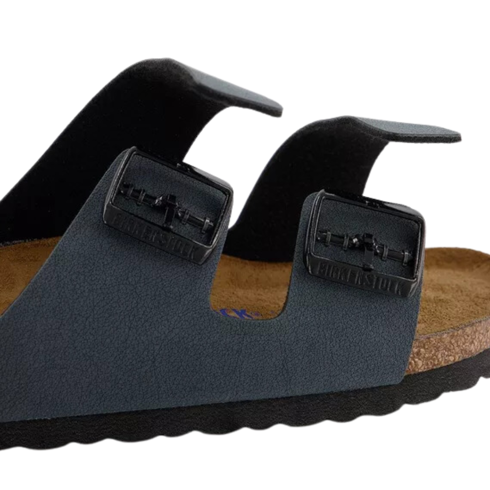 Birkenstock Mens Arizona Birko-Flor Sandal - Basalt