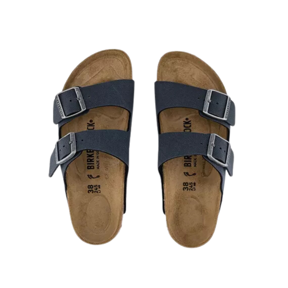 Birkenstock Mens Arizona Birko-Flor Sandal - Basalt