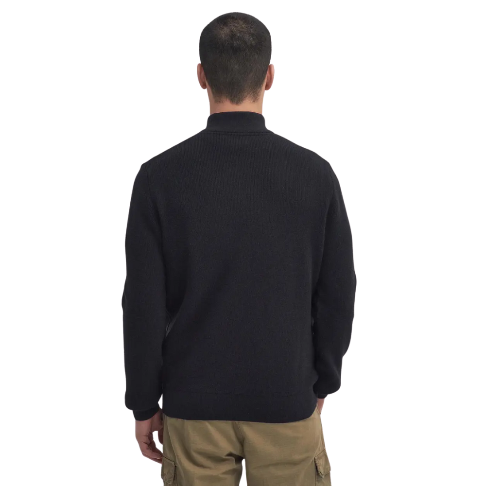 Barbour International Crawley Funnel Neck Jumper - Black