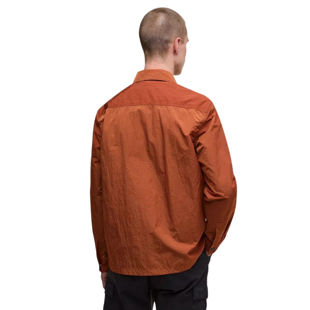 Barbour International Inline Overshirt - Dark Ginger