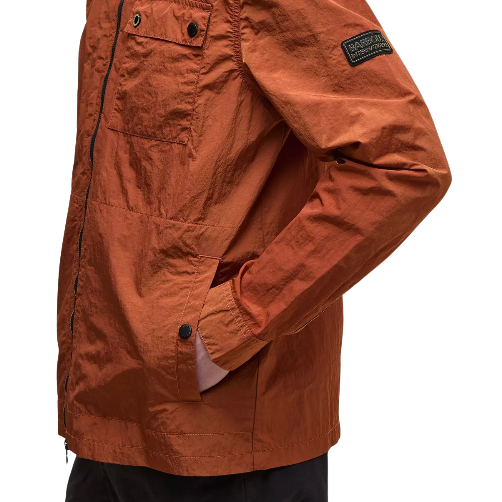 Barbour International Inline Overshirt - Dark Ginger