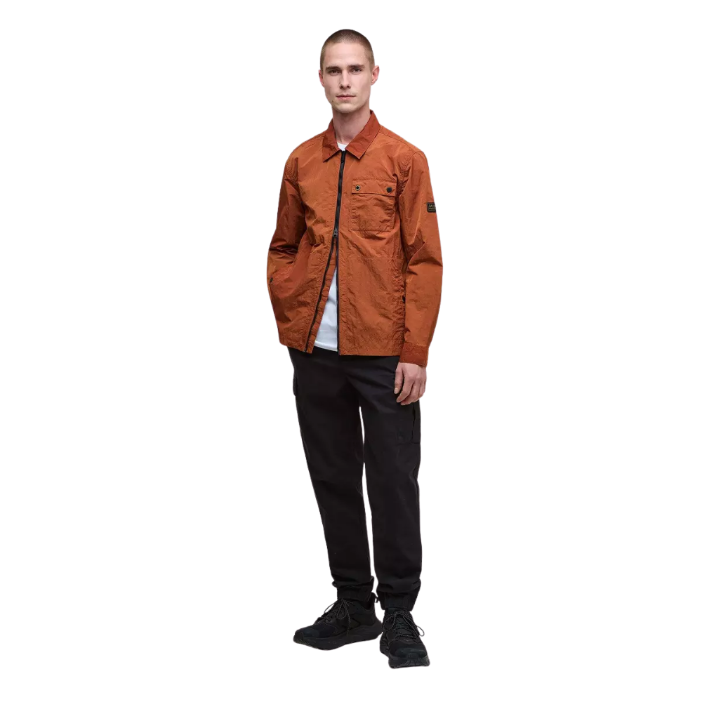Barbour International Inline Overshirt - Dark Ginger