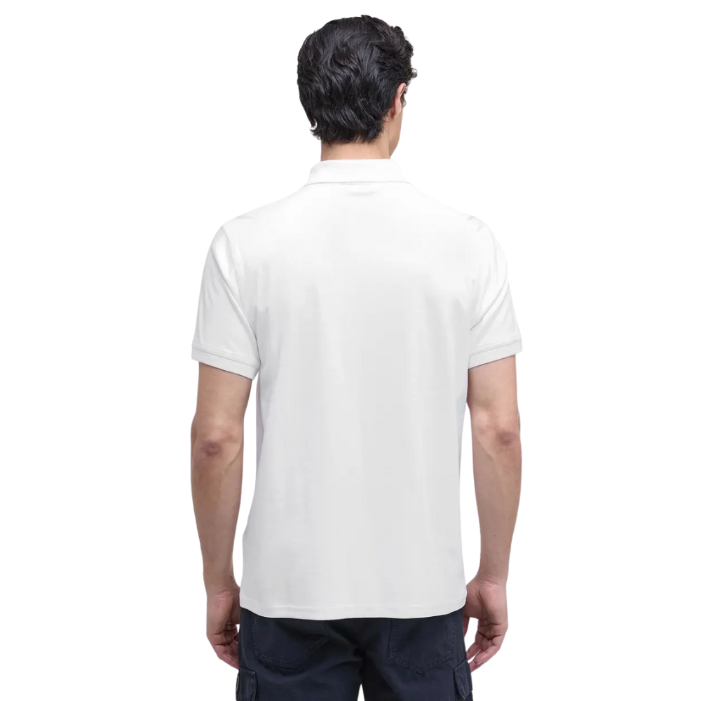 Barbour International Innes Interlock Polo - White