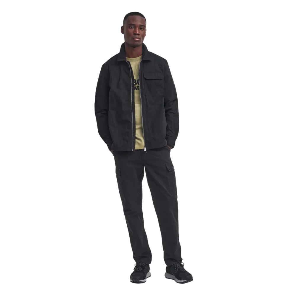 Barbour International Maze Peached Overshirt - Black