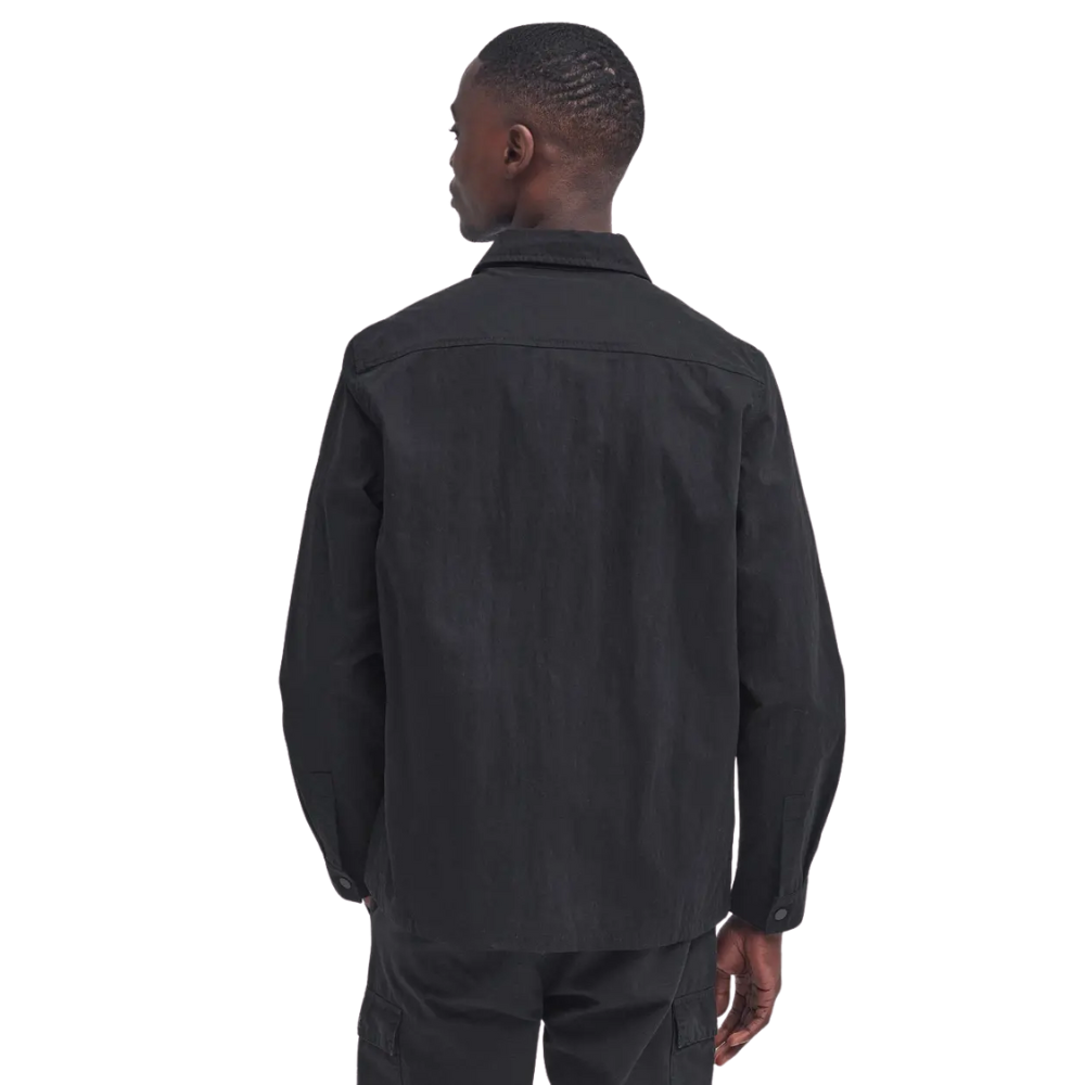 Barbour International Maze Peached Overshirt - Black