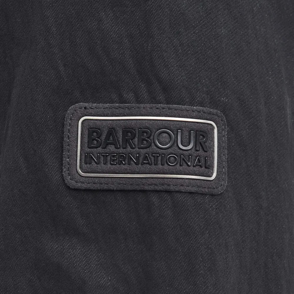 Barbour International Maze Peached Overshirt - Black