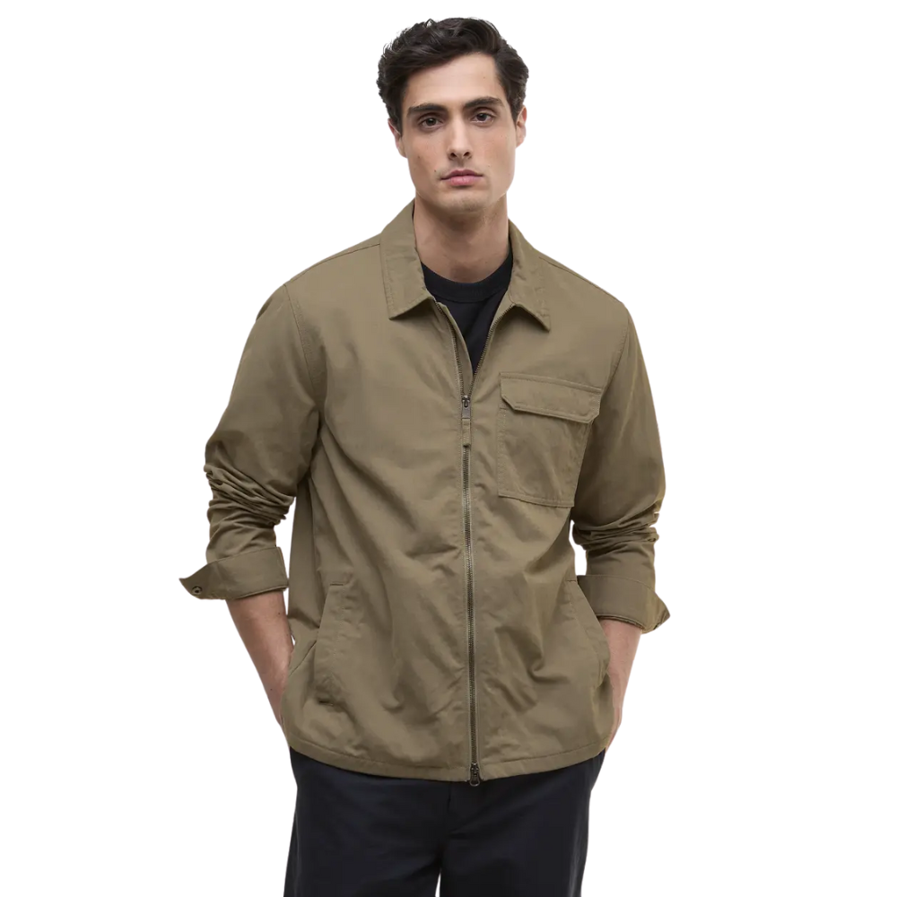 Barbour International Maze Peached Overshirt - Brindle