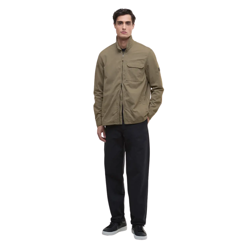 Barbour International Maze Peached Overshirt - Brindle