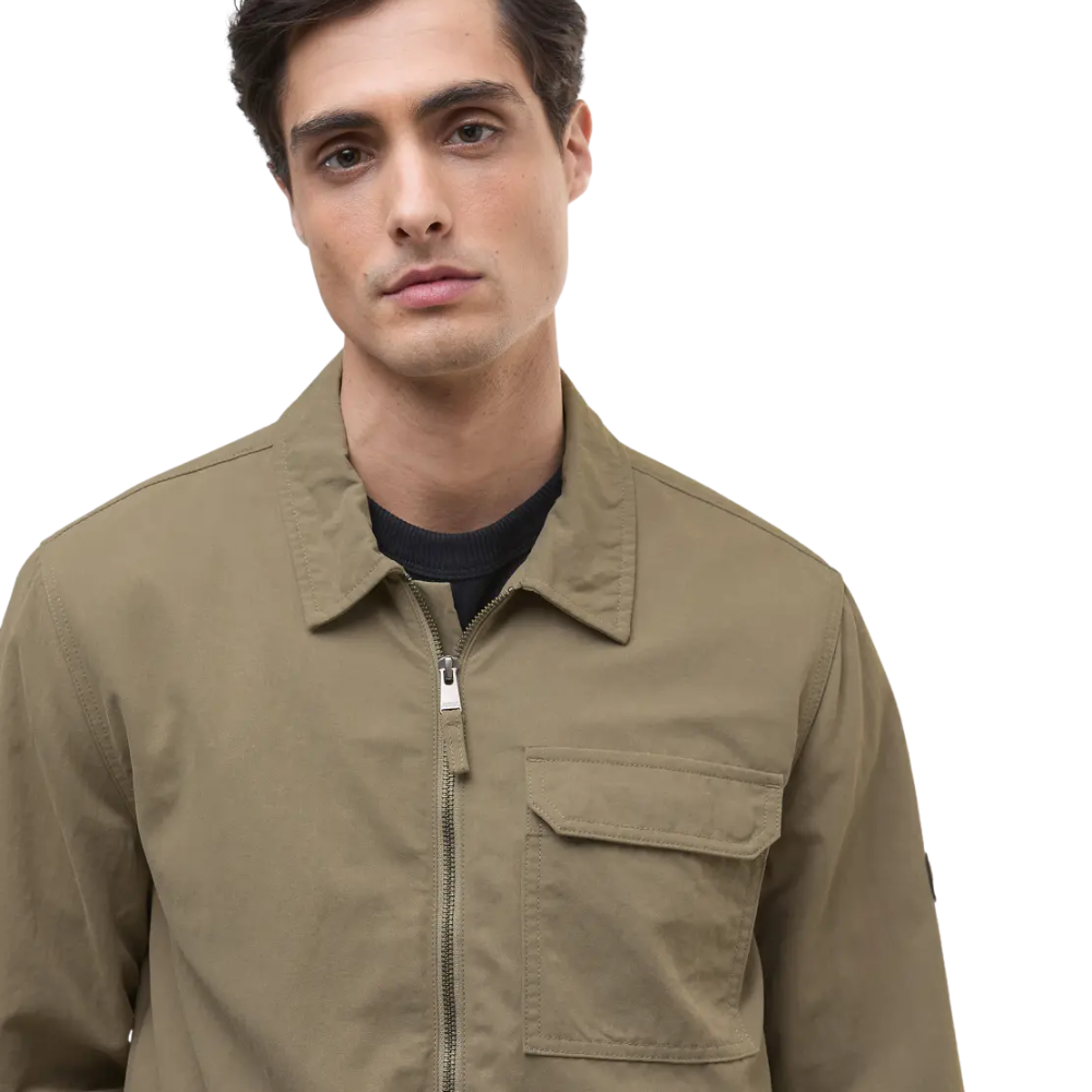 Barbour International Maze Peached Overshirt - Brindle