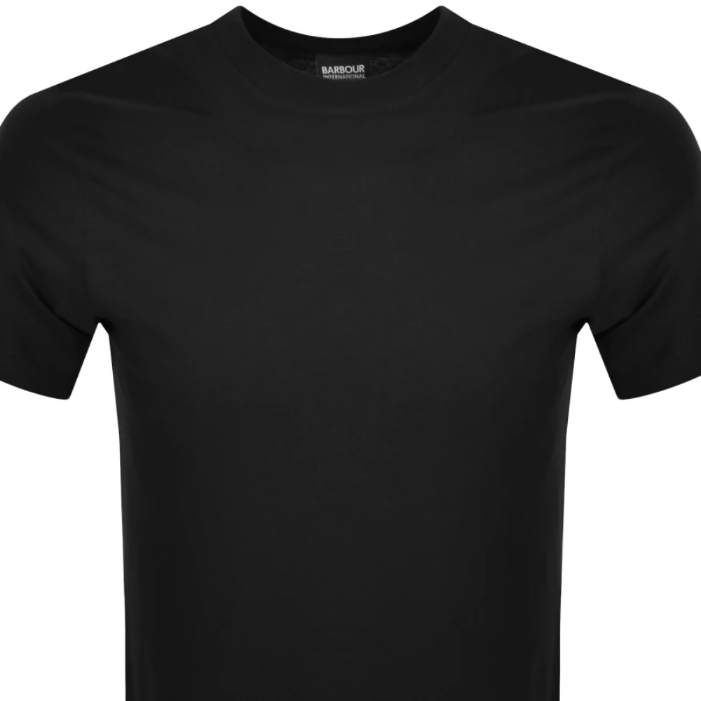 Barbour International Outline T-Shirt - Black