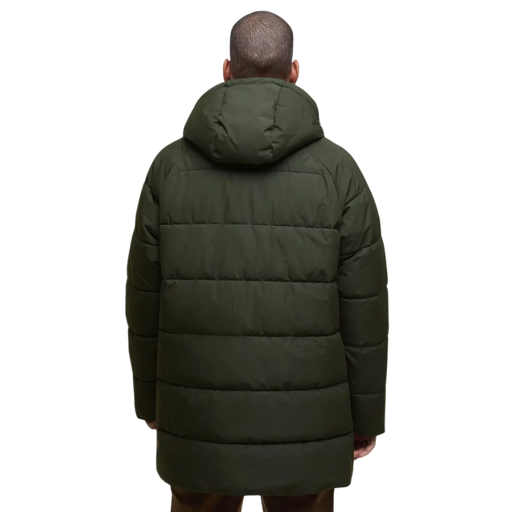 Barbour Hooded Bedale Puffer Jacket - Sage