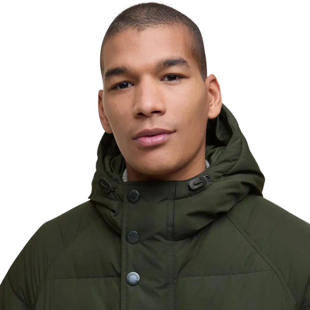 Barbour Hooded Bedale Puffer Jacket - Sage