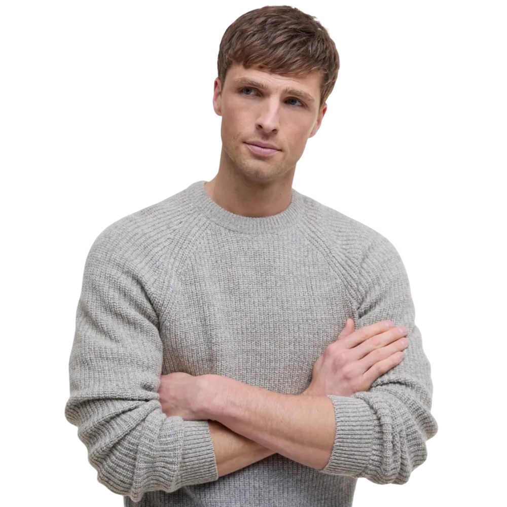 Barbour Horseford Crewneck Jumper - Stone