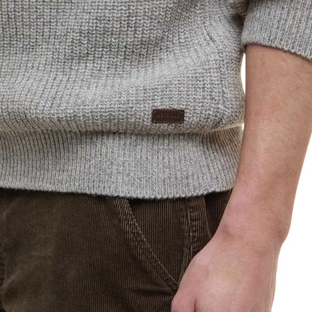 Barbour Horseford Crewneck Jumper - Stone