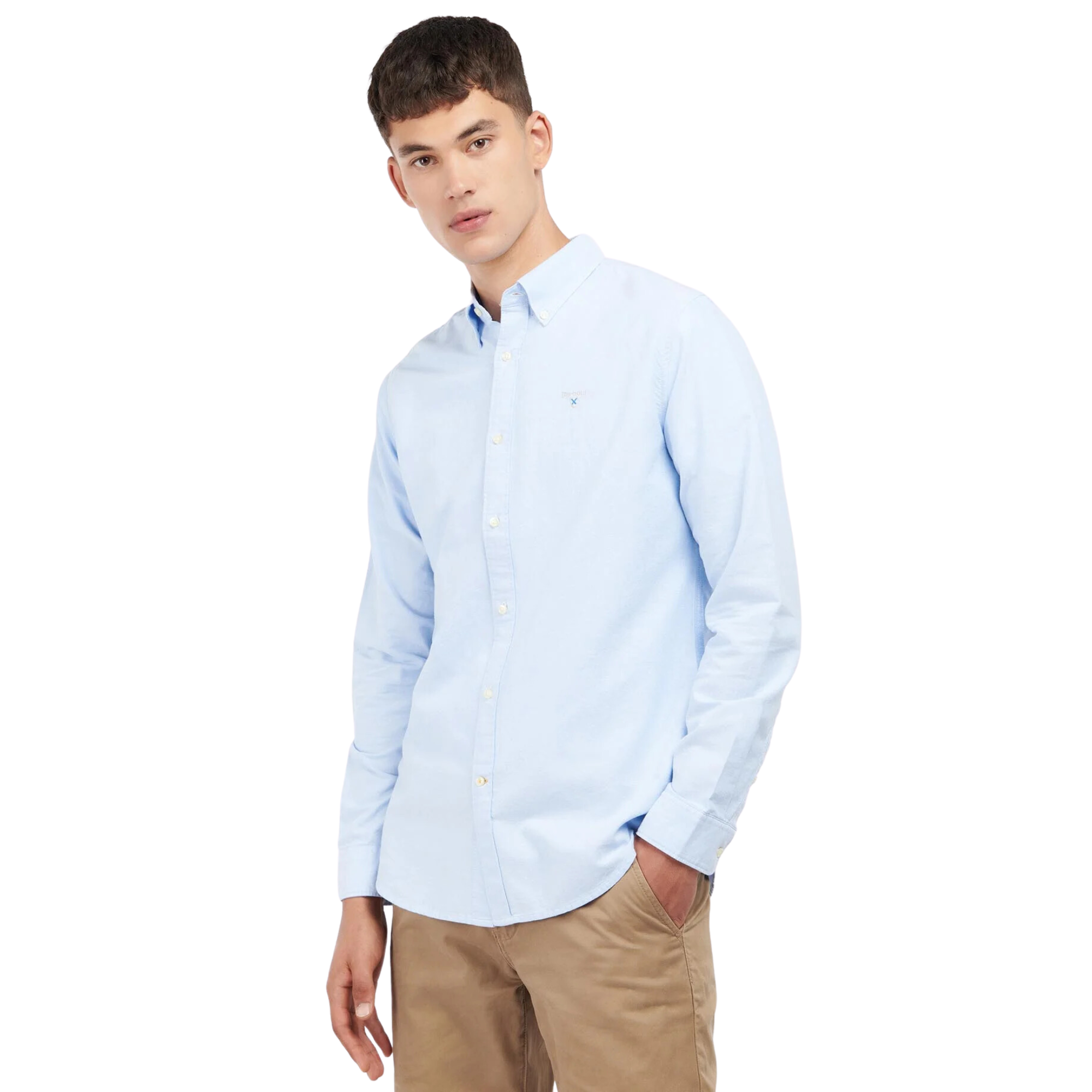 Barbour Oxtown 3 Tailored Shirt - Sky