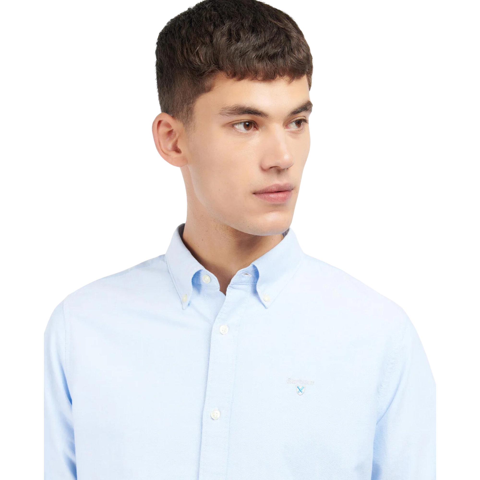 Barbour Oxtown 3 Tailored Shirt - Sky