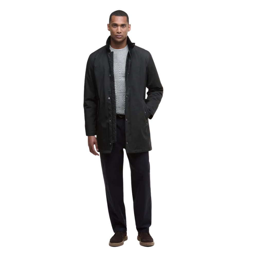 Barbour Winter Powell Waterproof Jacket - Black