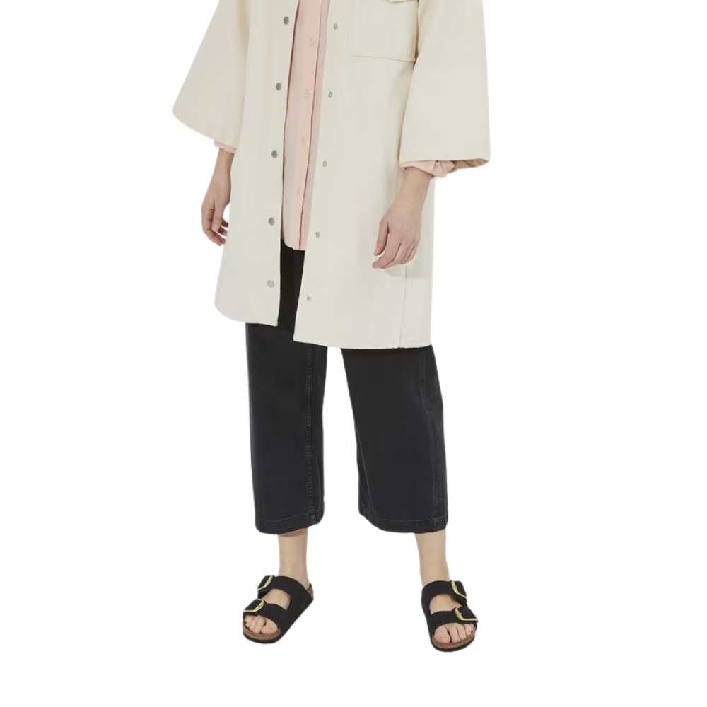 Birkenstock Arizona Big Buckle Nubuck Leather Sandal - Black