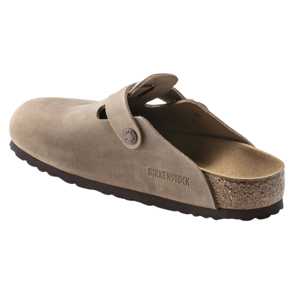 Birkenstock Boston Oiled Leather Clog - Tobacco Brown