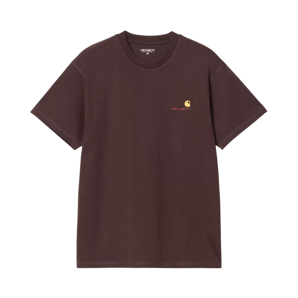 Carhartt WIP S/S American Script T-Shirt - Palisander