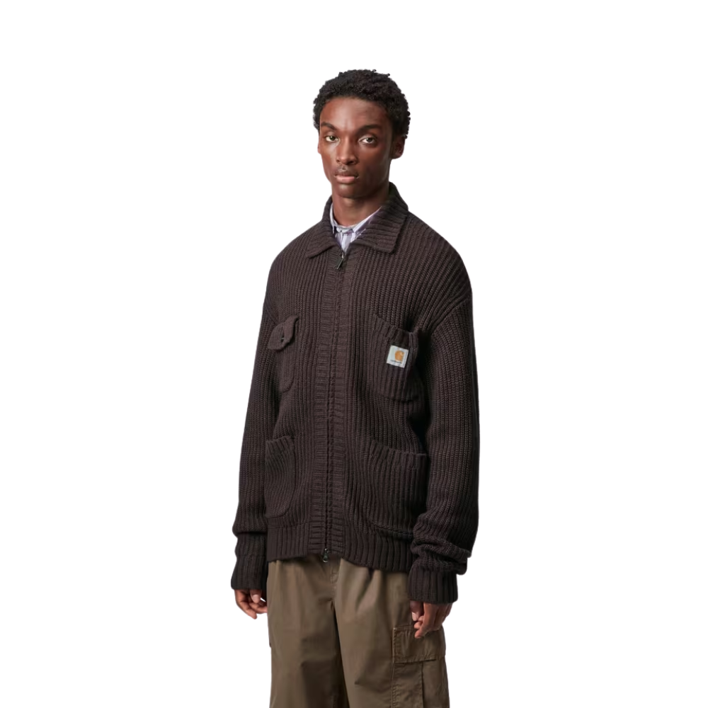 Carhartt WIP Chore Knit Jacket - Palisander