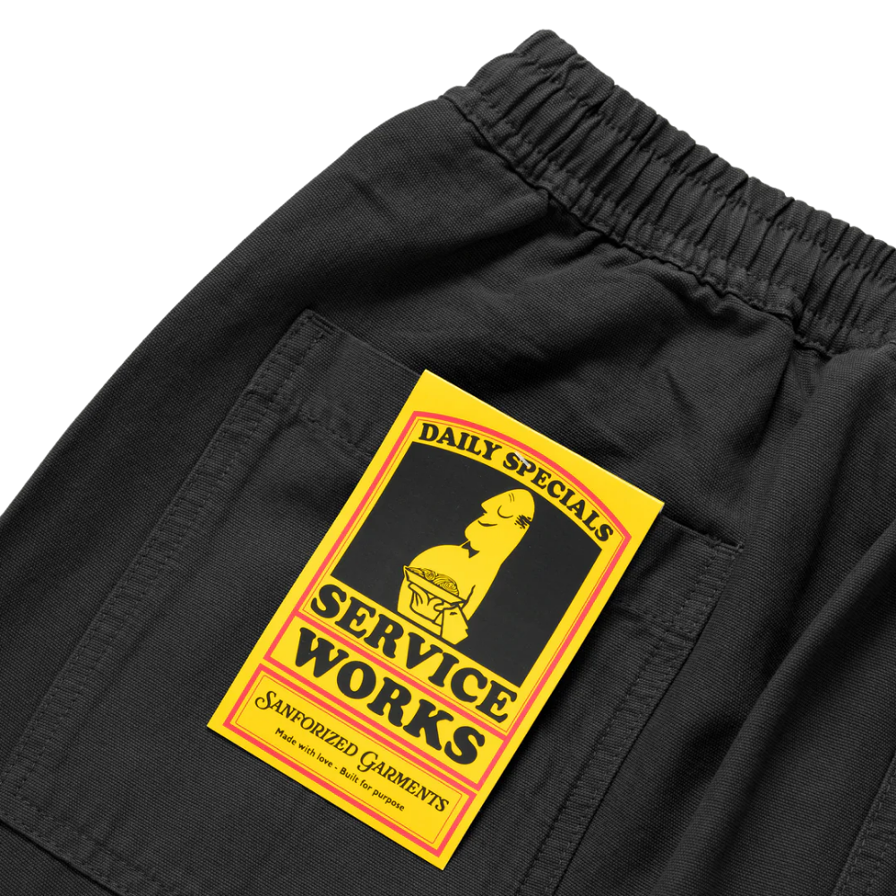 Service Works Classic Chef Pants - Black