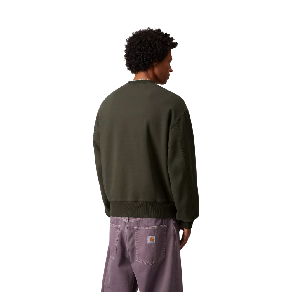 Carhartt WIP Detroit Crewneck Sweatshirt - Olive