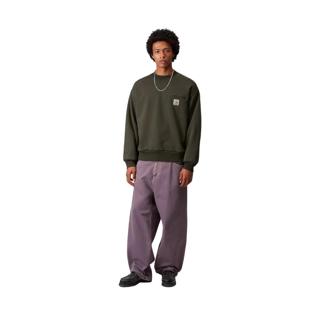 Carhartt WIP Detroit Crewneck Sweatshirt - Olive