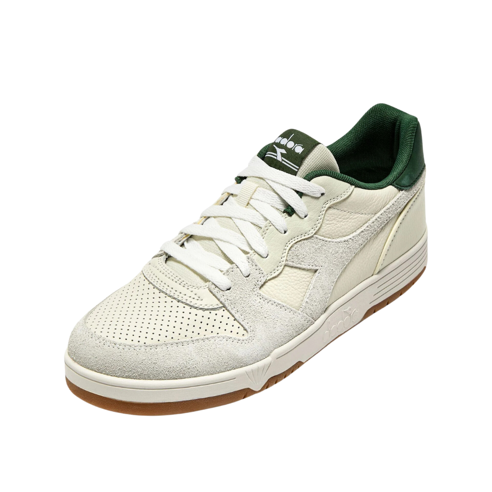 Diadora Deuce M2 Hairy - White/Fogliage Green