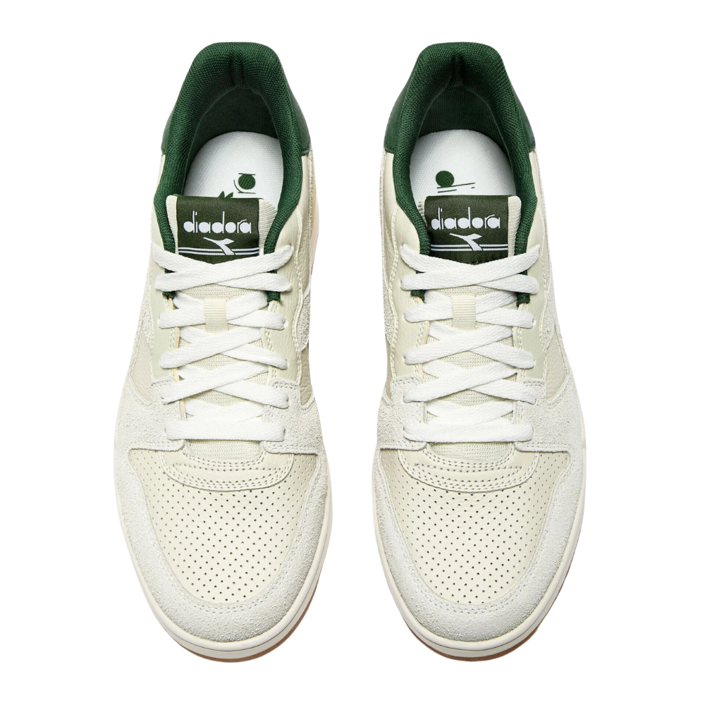 Diadora Deuce M2 Hairy - White/Fogliage Green