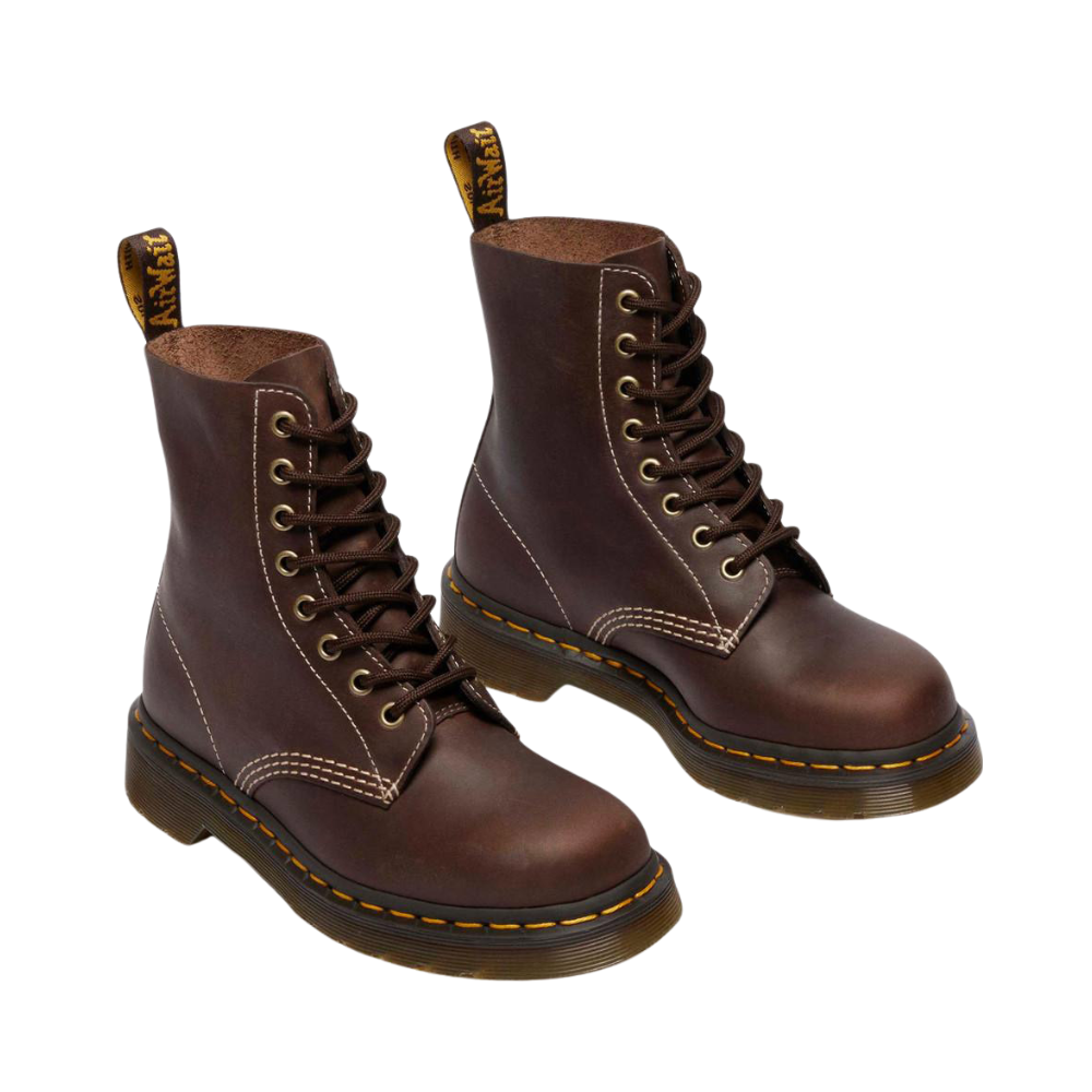 Dr Martens 1460 Pascal Wyoming 8 Eye Boot - Dark Brown