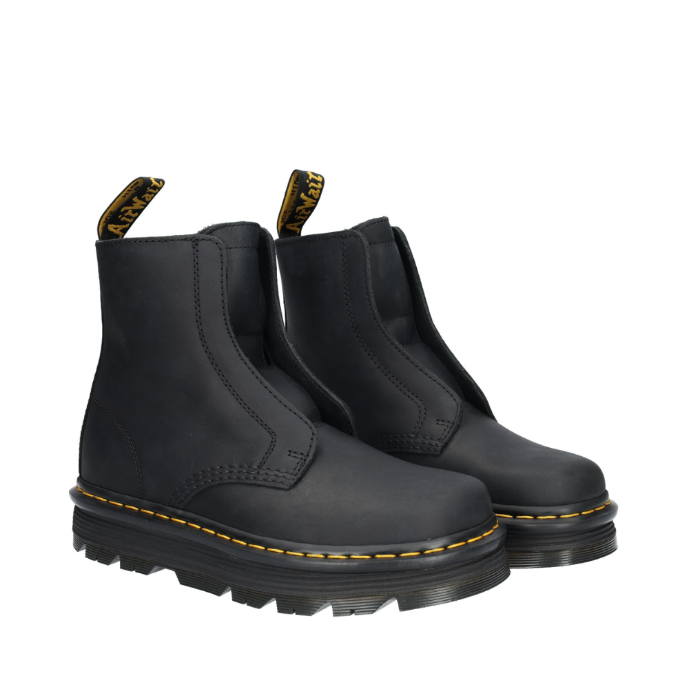 Dr Martens Zebzag Laceless - Black Wyoming