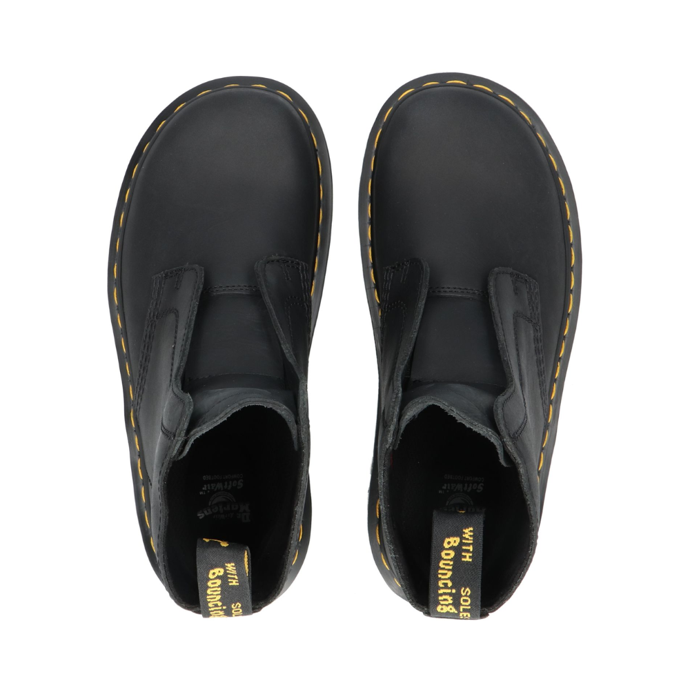 Dr Martens Zebzag Laceless - Black Wyoming