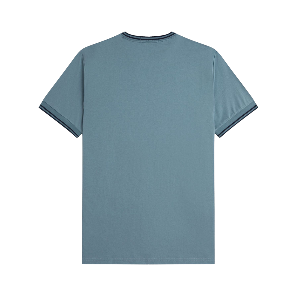 Fred Perry Twin Tipped T-Shirt - Stockport Blue/Navy