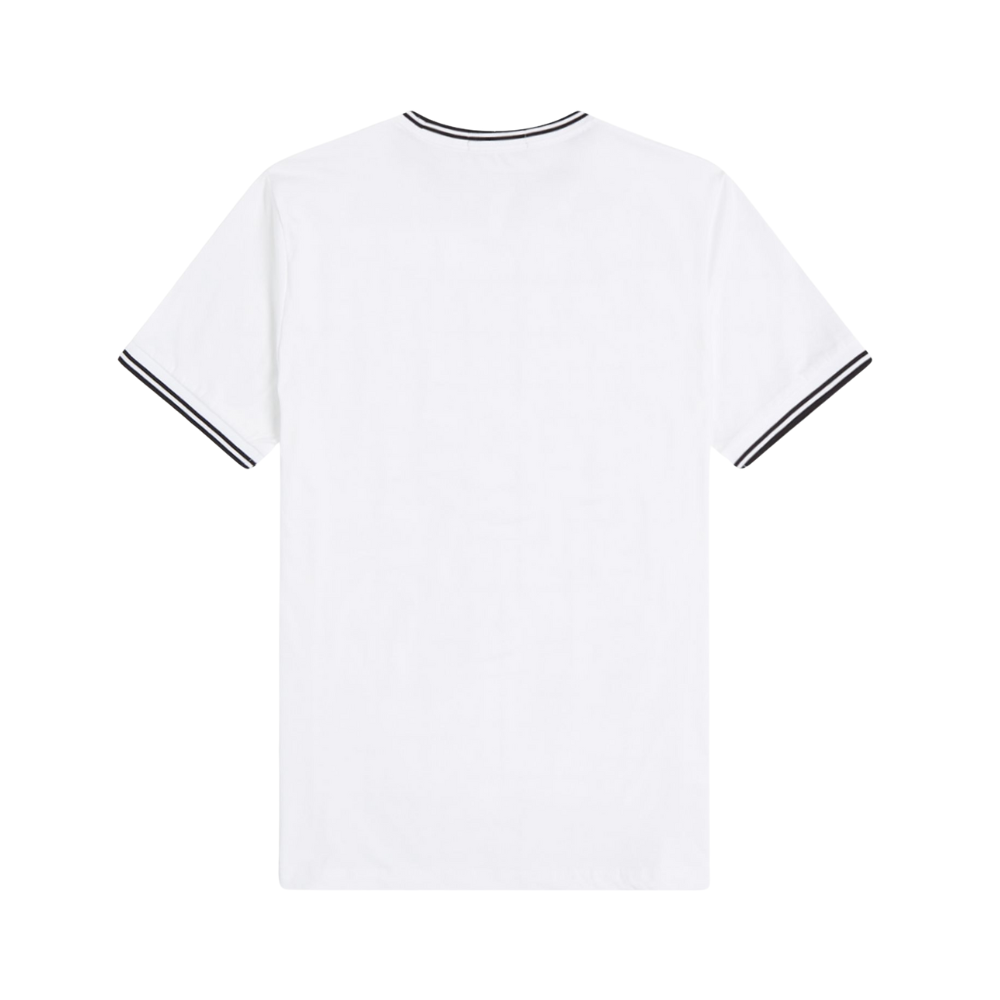 Fred Perry Twin Tipped T-Shirt - White