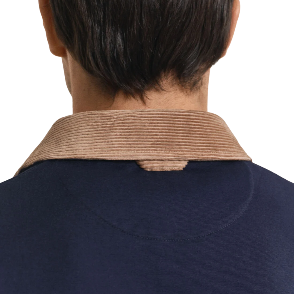 GANT Cord Collar Heavy Rugger - Evening Blue