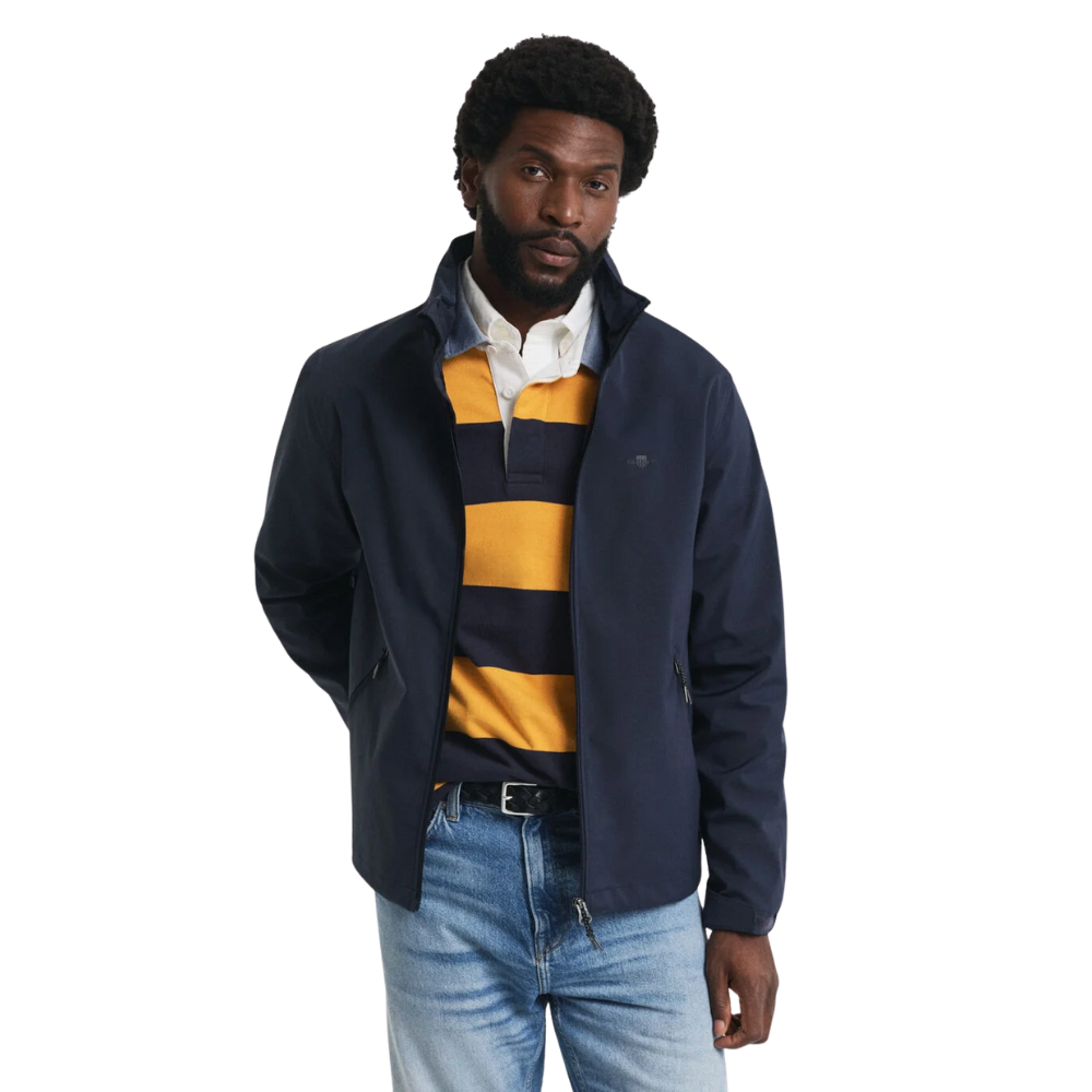 GANT Soft Shell Jacket - Evening Blue