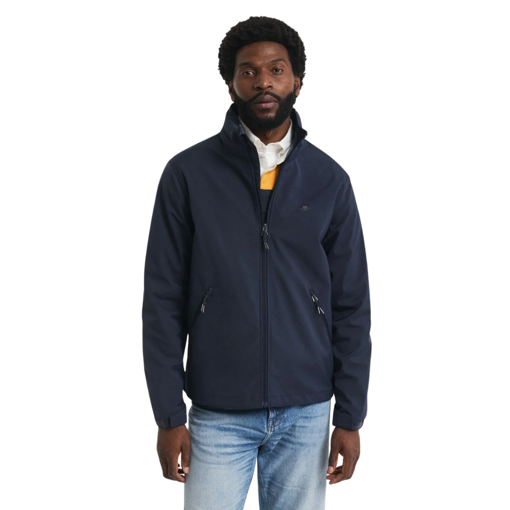 GANT Soft Shell Jacket - Evening Blue