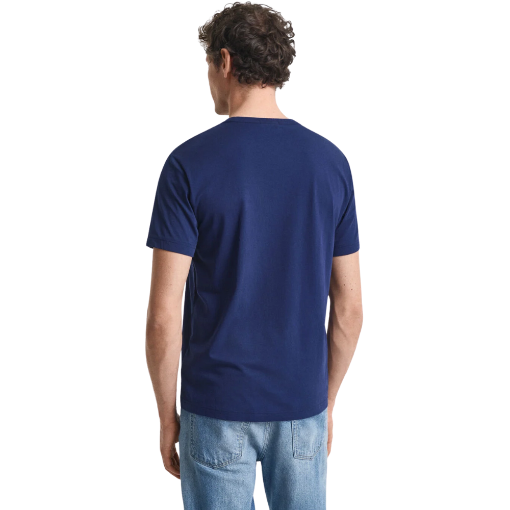 GANT Reg Shield SS T-Shirt - Persian Blue