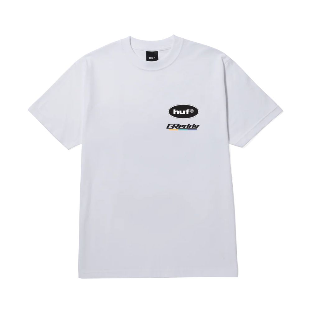 HUF Greddy Showcase S/S Tee - White