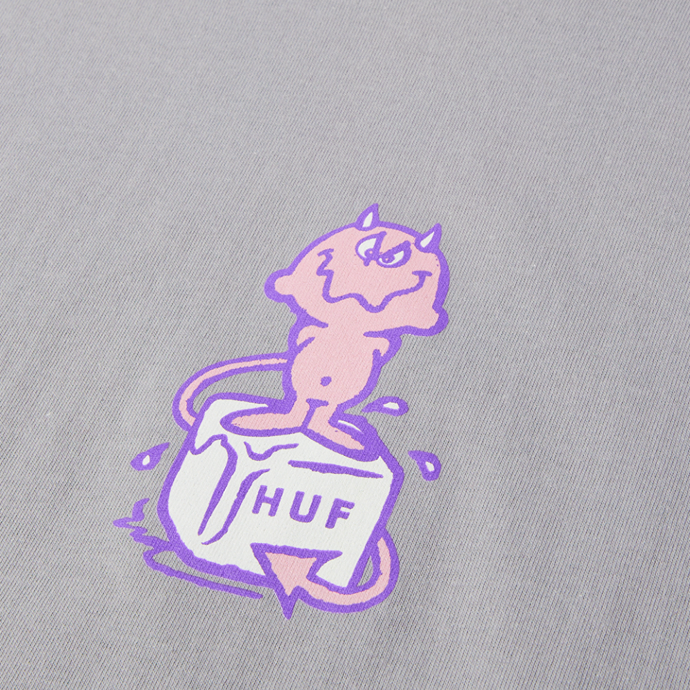 HUF Melt S/S Tee - Dust Purple