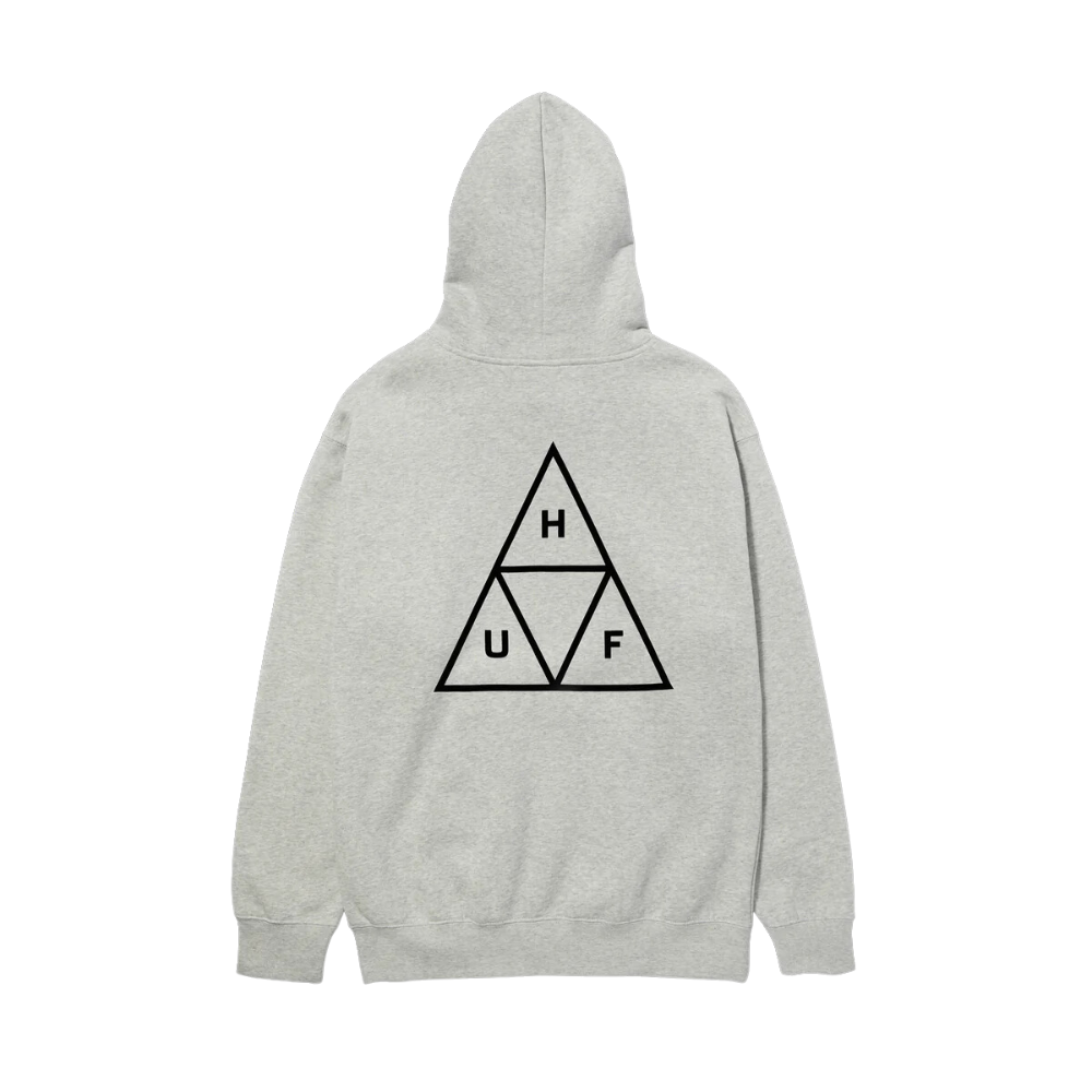 HUF Set TT Pullover Hoodie - Heather Grey
