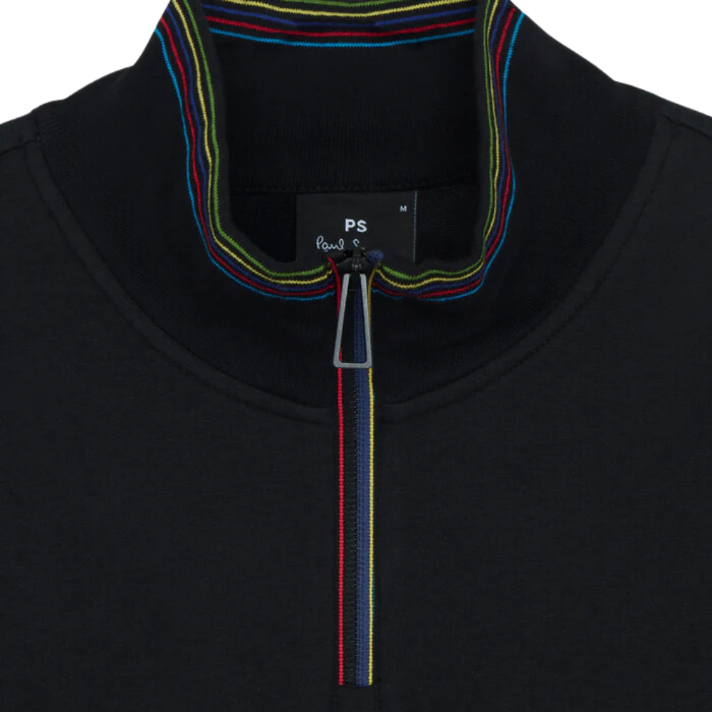Paul Smith Tipped Tech Sweat - Black