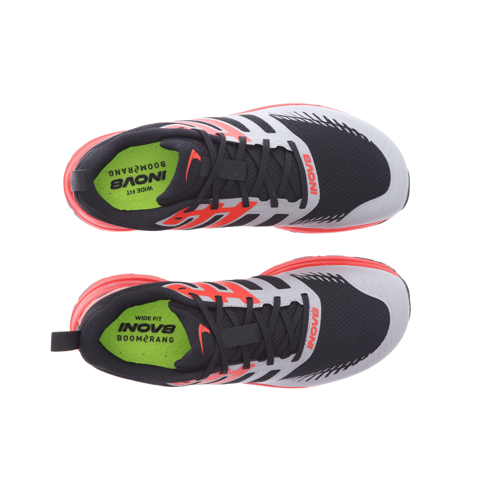 INOV8 TrailFly Max Wide Fit - Black/Light Grey/Red