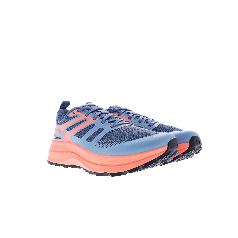 INOV8 TrailFly Max - Blue Grey/Coral/Light Grey