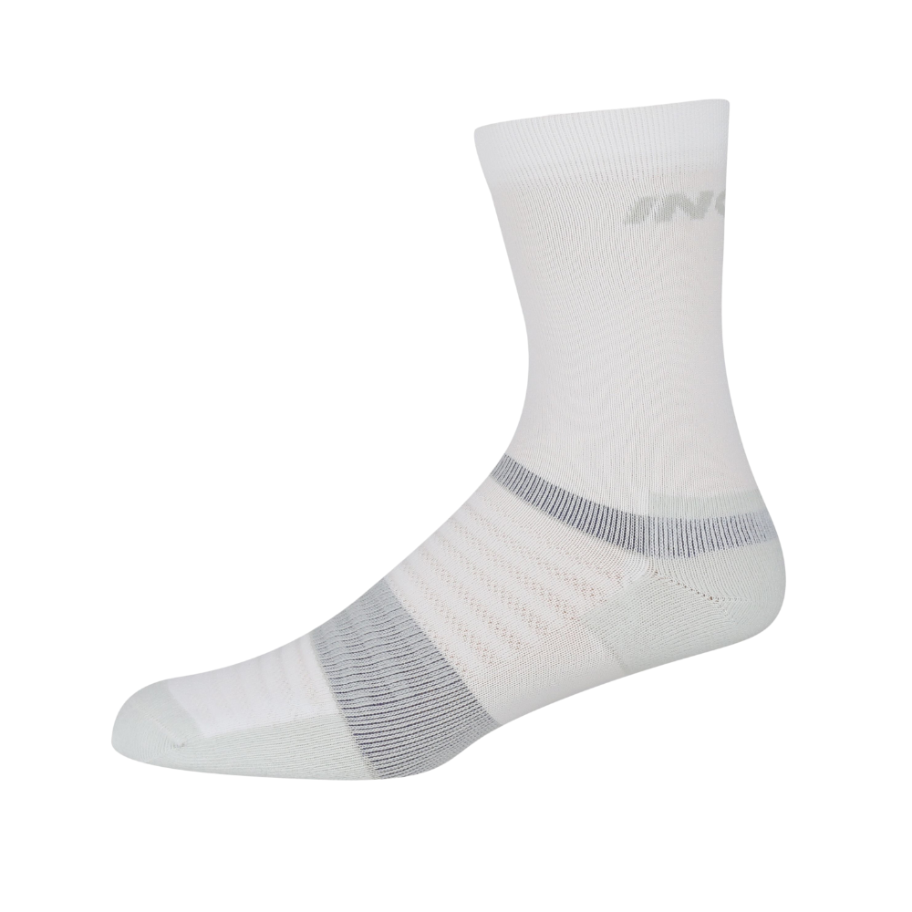 INOV8 Active High Sock - White/Grey