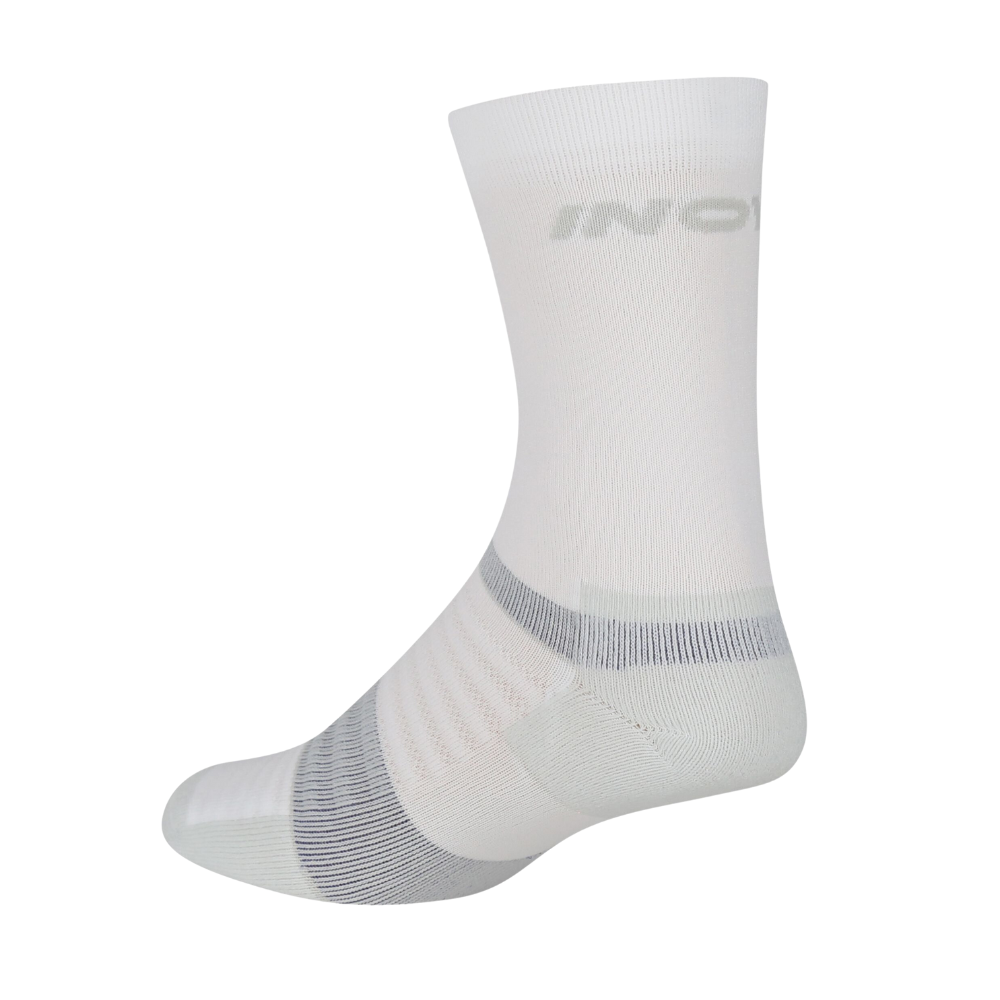 INOV8 Active High Sock - White/Grey