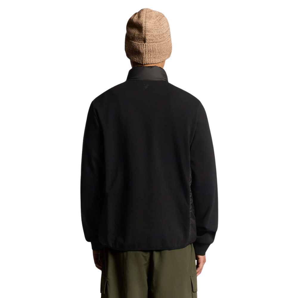 Lyle & Scott Hybrid Puffer Jacket - Jet Black